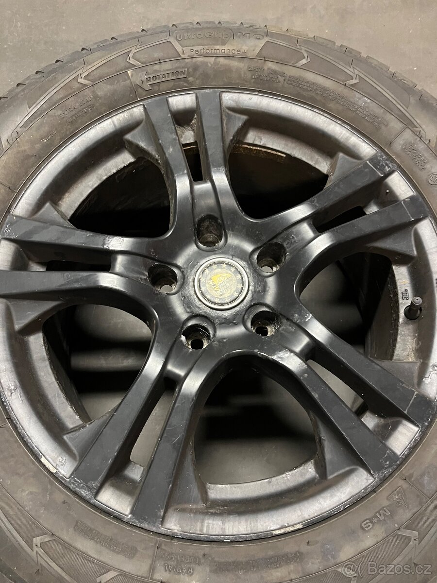 ALU Z PORSCHE CAYENE 18” 8,J x18 5x130 ET53/71,3 + 255/55/18 - 2