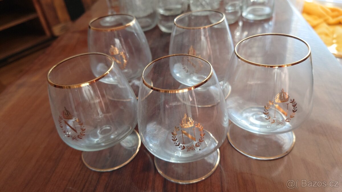 Retro skleničky Napoleonky - 2