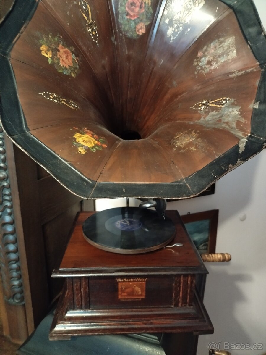 Prodám gramofon s troubou - 2