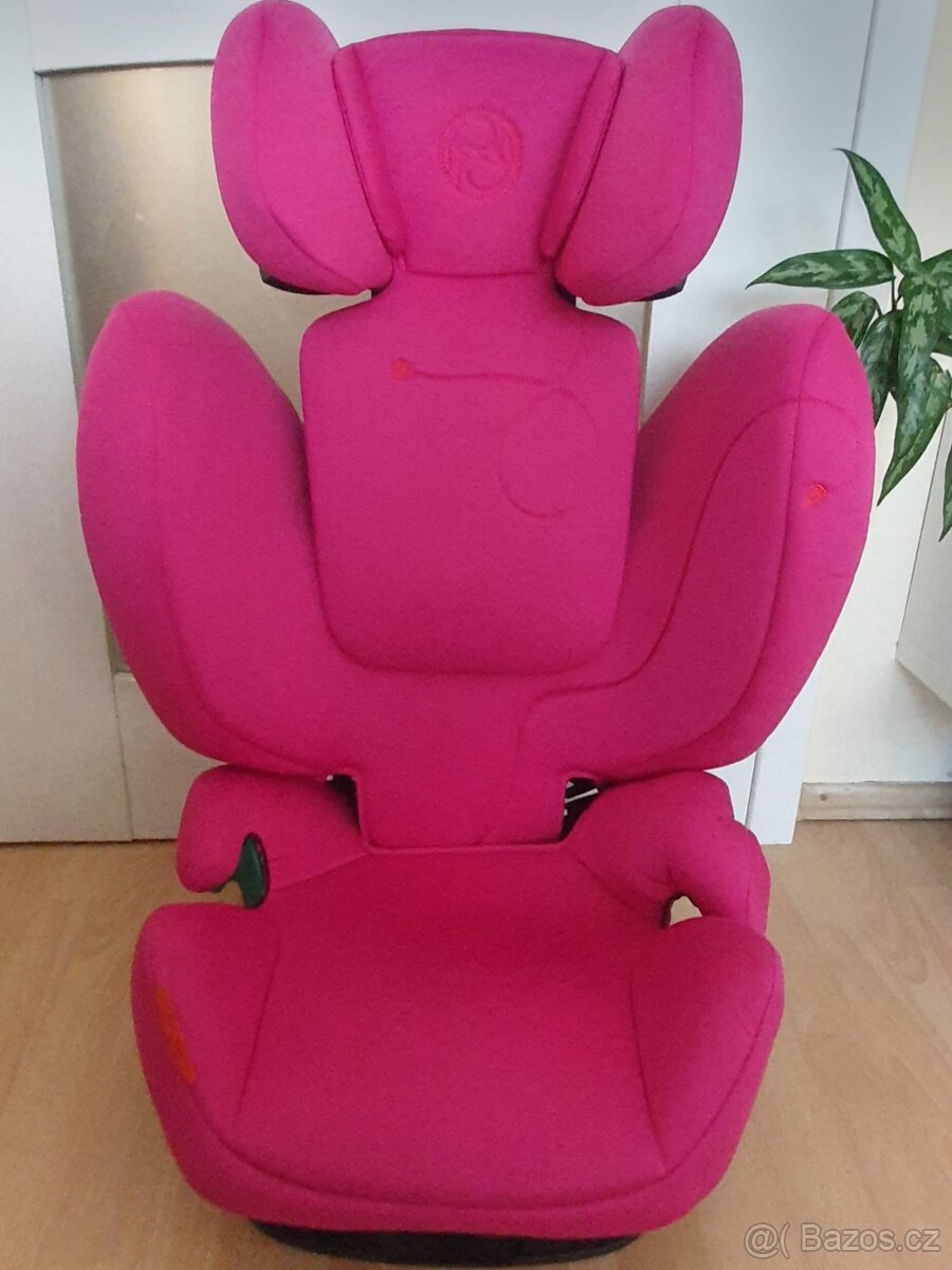 Autosedačka Cybex Solution G I-FIX 15 - 36 kg růžová - 2