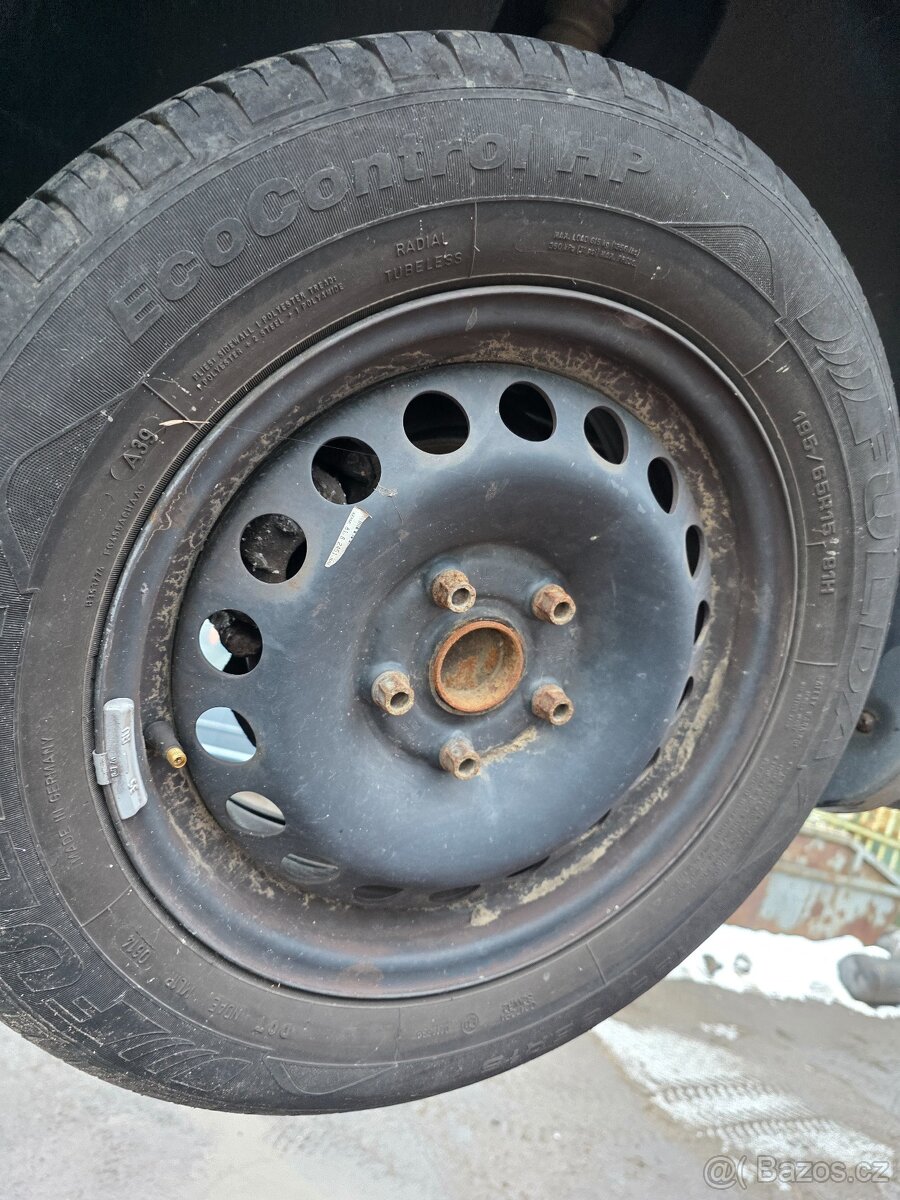 Plechové disky 5x112 6Jx15" ET47 - 2