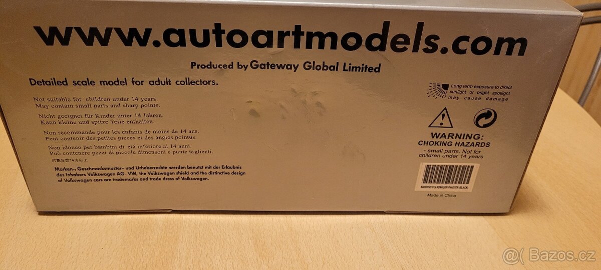 Volkswagen Phaeton model 1:18 originál VW - 2