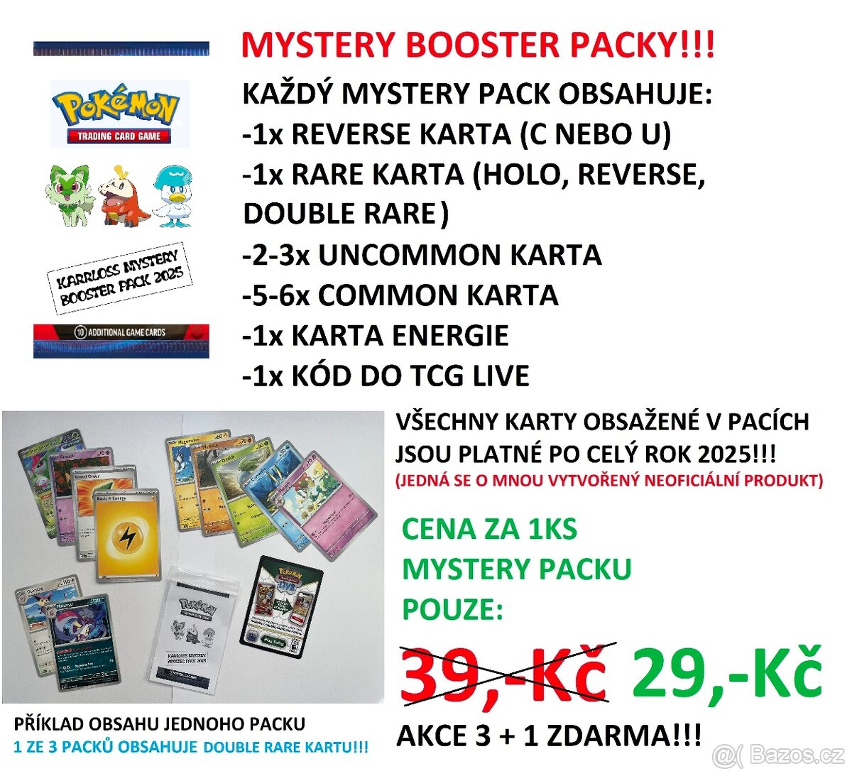 MYSTERY TCG POKÉMON PRODUKTY 2025 - 2