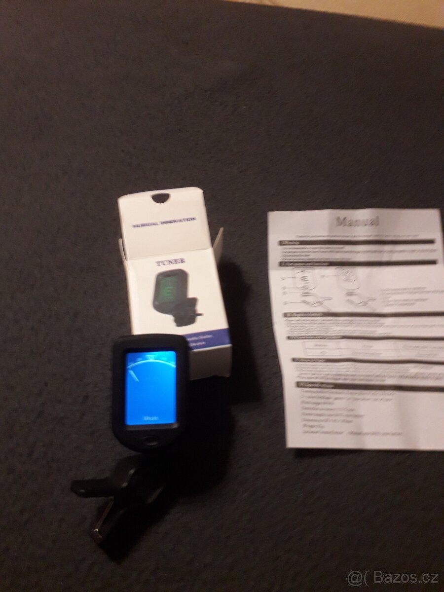 Digitální kytarová ladička, nová - 2