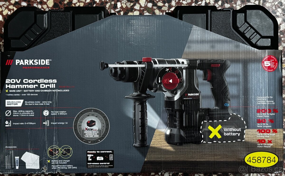 PARKSIDE Performance kombi kladivo - 2