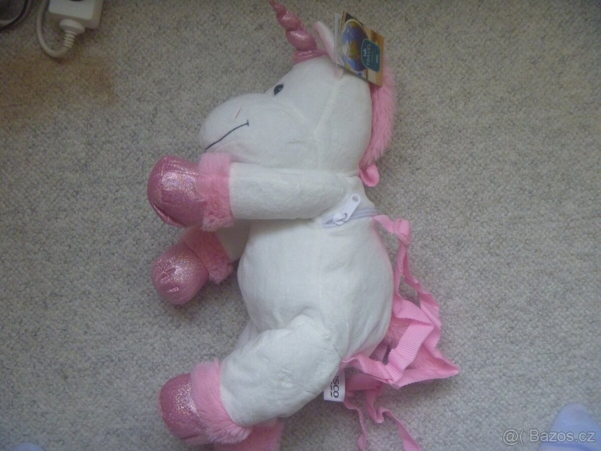 nový plyšový batoh jednorožec - 2