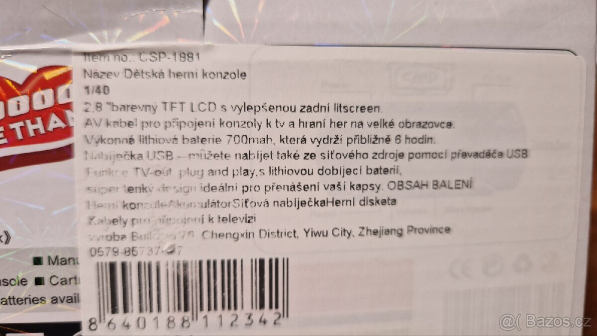 Pvp station Light 3000 herní konzole - 2