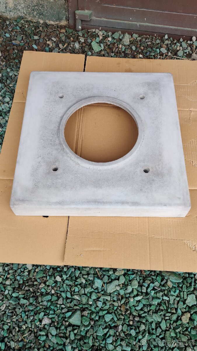 Komínový límec a krycí deska Heluz - 2