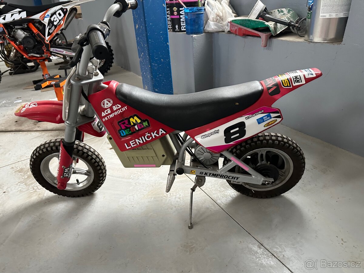 Elektrická motorka dětská - 2