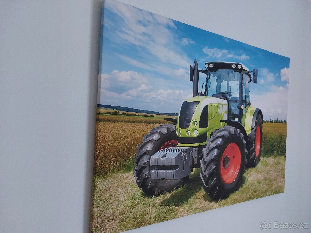 Traktor na plátně - 2