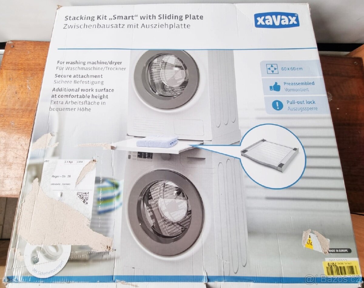 Univerzální mezikus pračka/sušička Xavax - 2