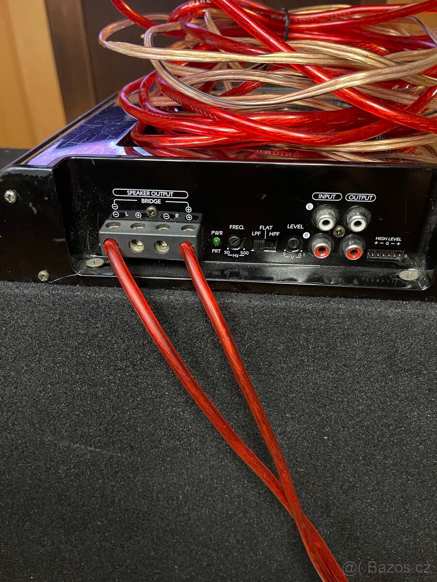 Subwoofer Lightning Audio + zesilovač - 2