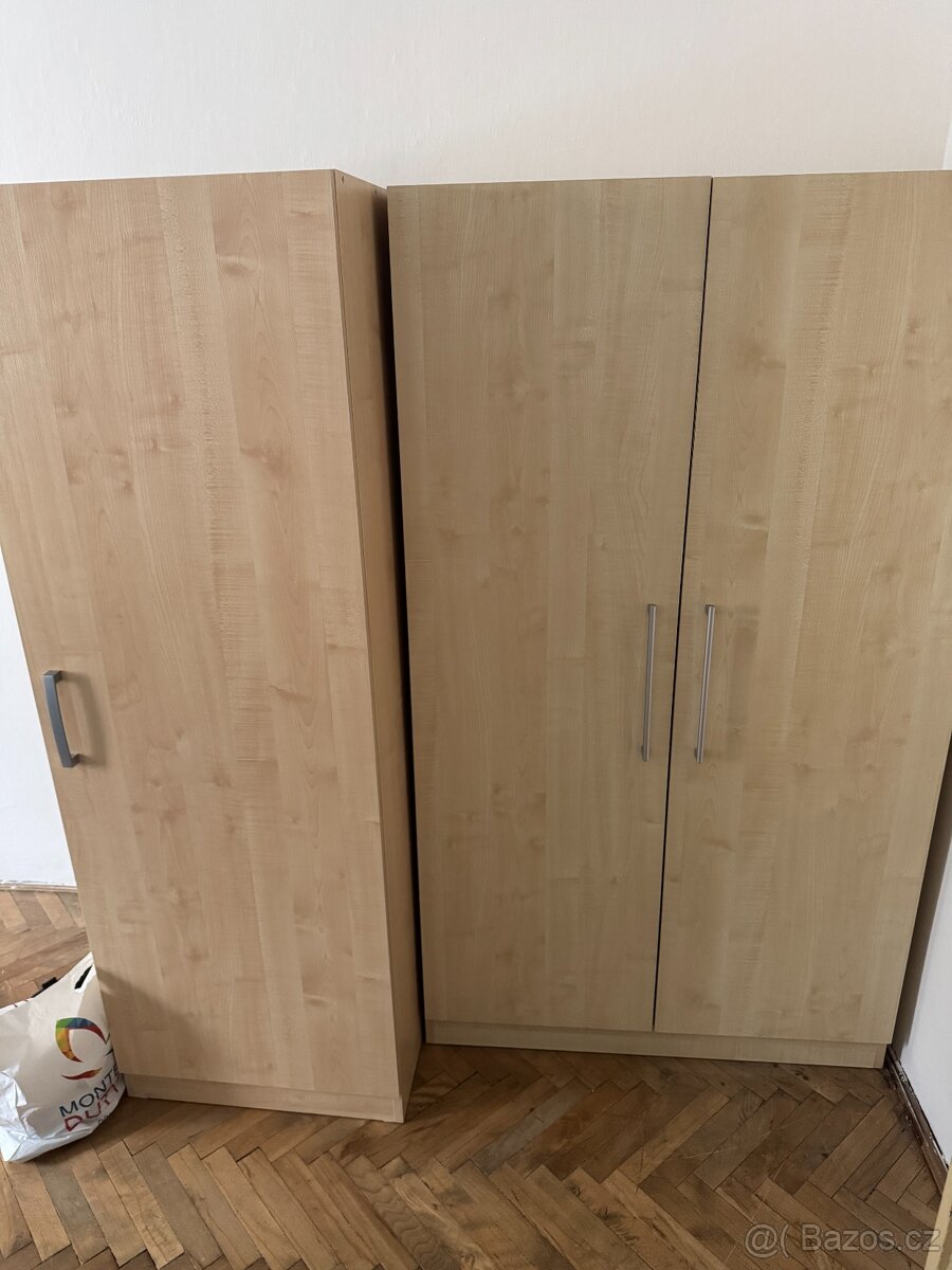 Šatní skříně - jako nové, TOP stav - 2