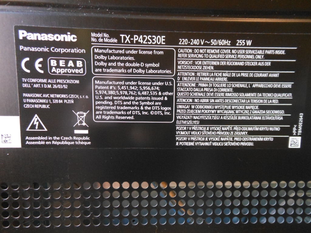 PANASONIC VIERA TX-P42ST30E - 2