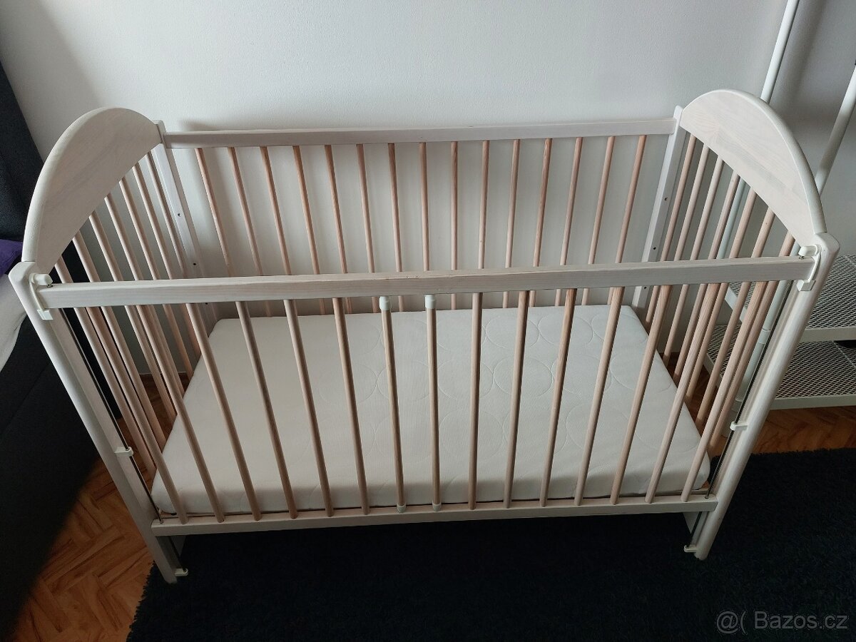 Prodám DĚTSKOU POSTÝLKU S MATRACÍ - 2