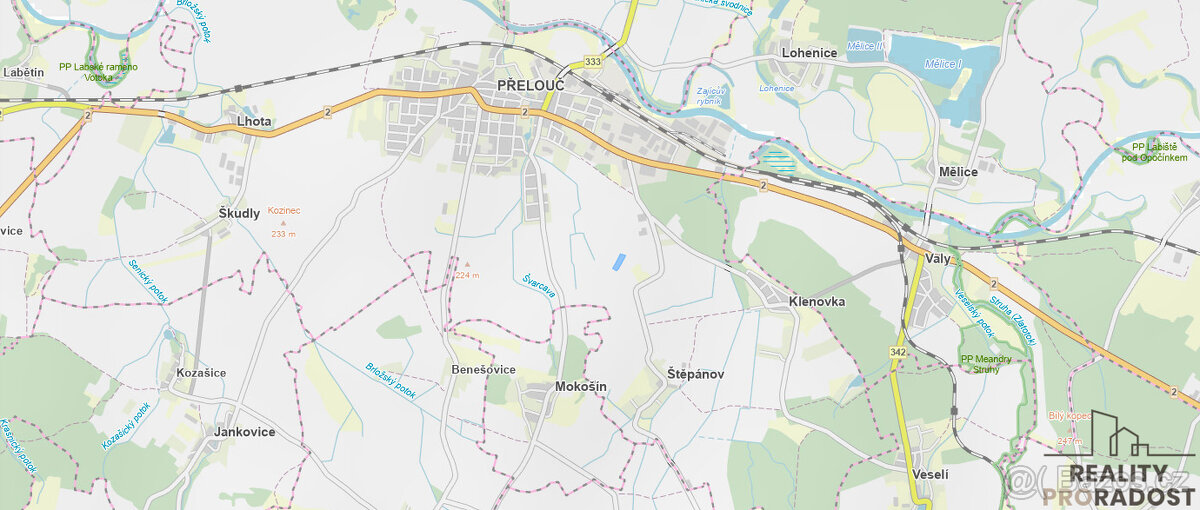 Prodej pole 3984 m2, Přelouč - 2