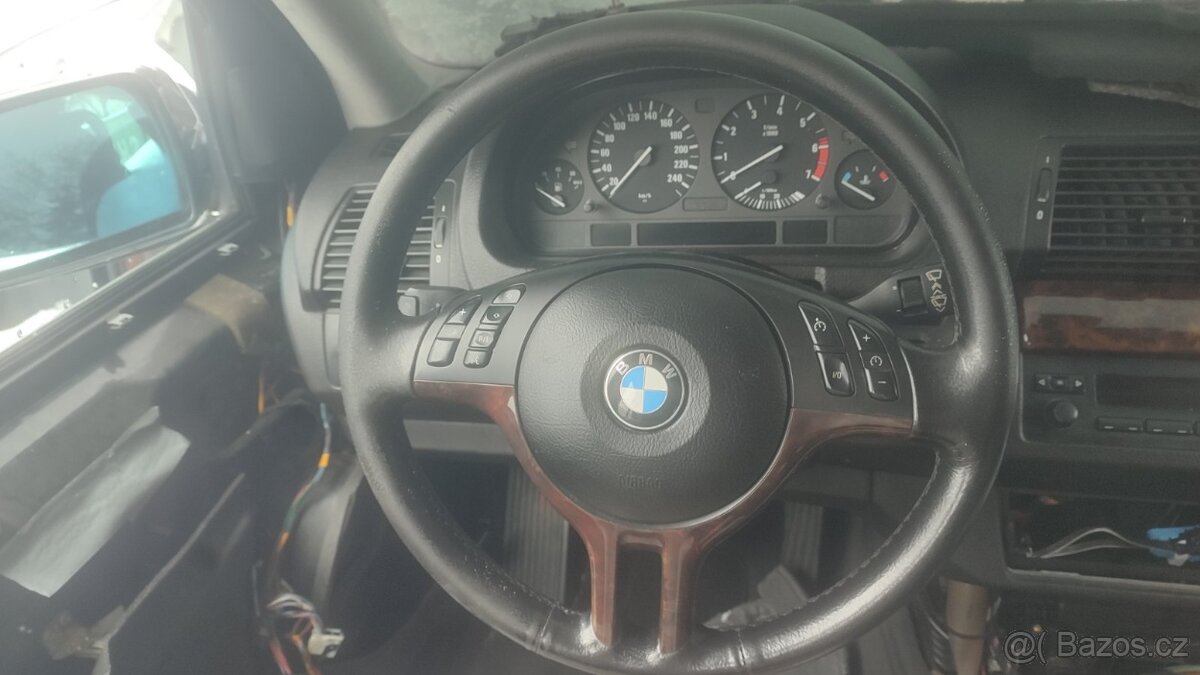 Bmw Volant e46 e53 e39 multifunkce s airbagem M-TECHNIK - 2