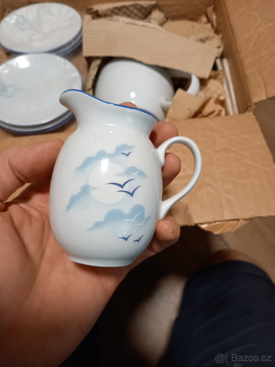 starožitný set MZ Czechoslovakia - čajový - 2