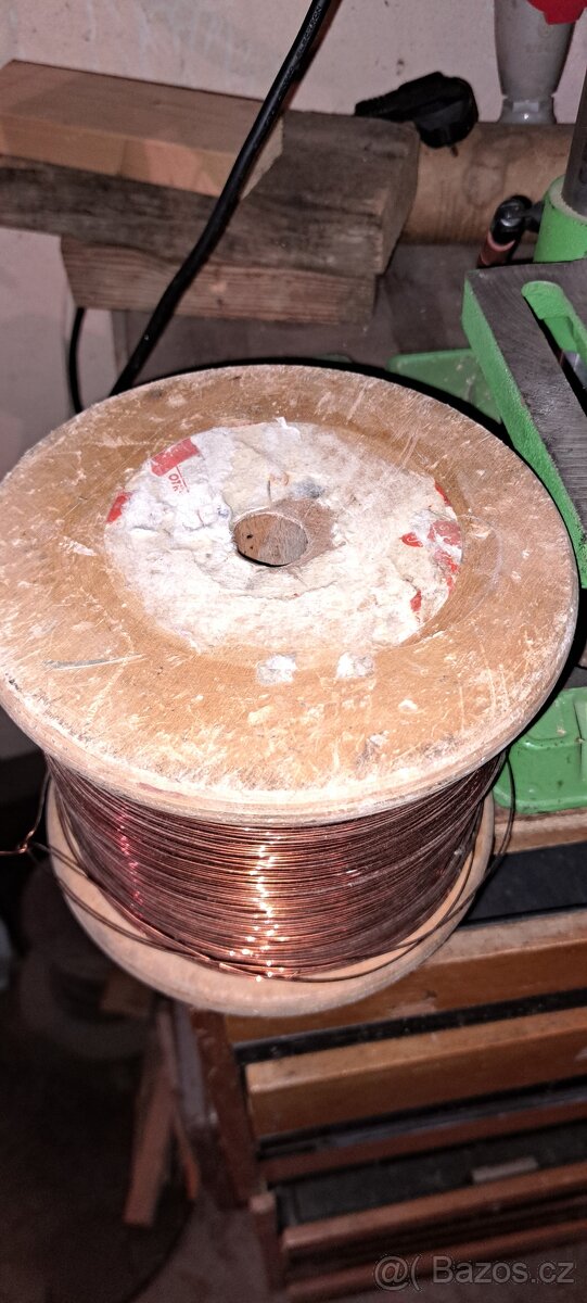 Měděný drát 11kg - 2