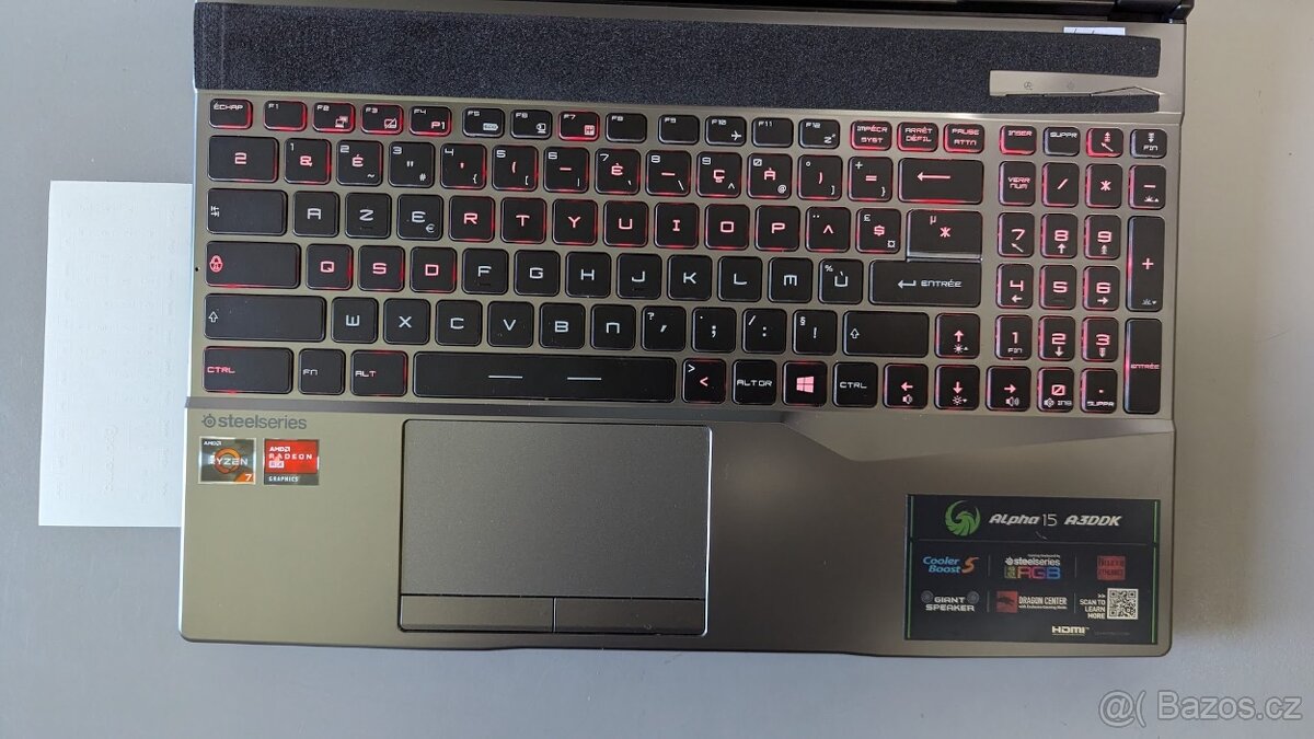 LINUX MSI Alpha 15 144Hz, Ryzen 7, 16/512GB, Radeon 5500M - 2