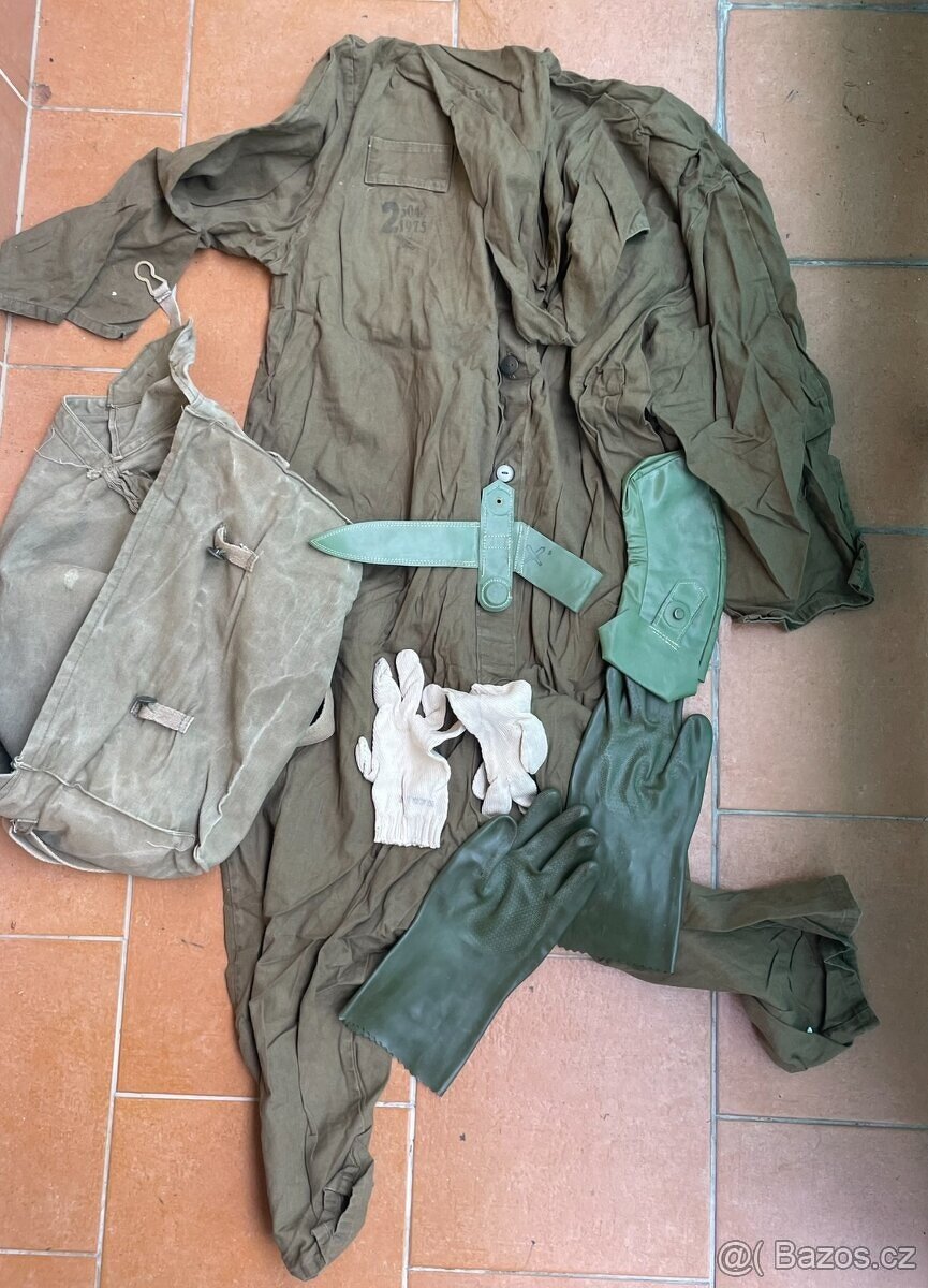 OPCH 70 protichemický oblek atombordel (Vel. 1) Airsoft - 2