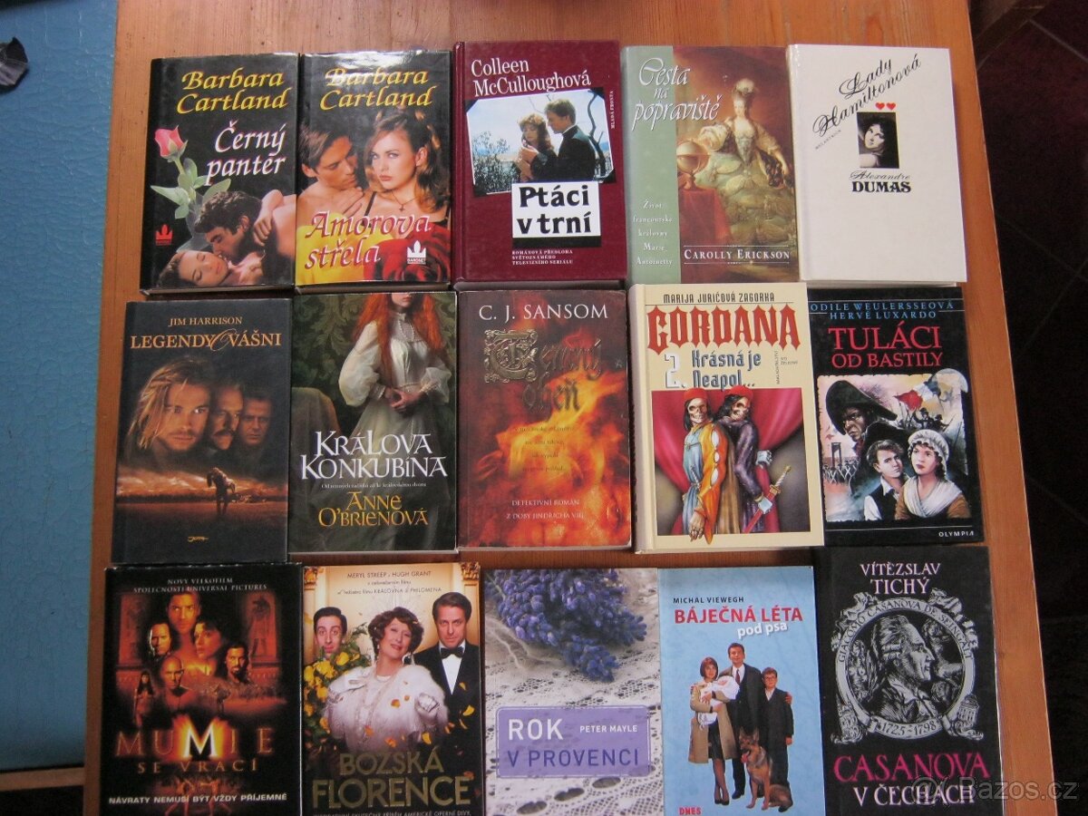 Různé knihy, většina skoro nová - 2