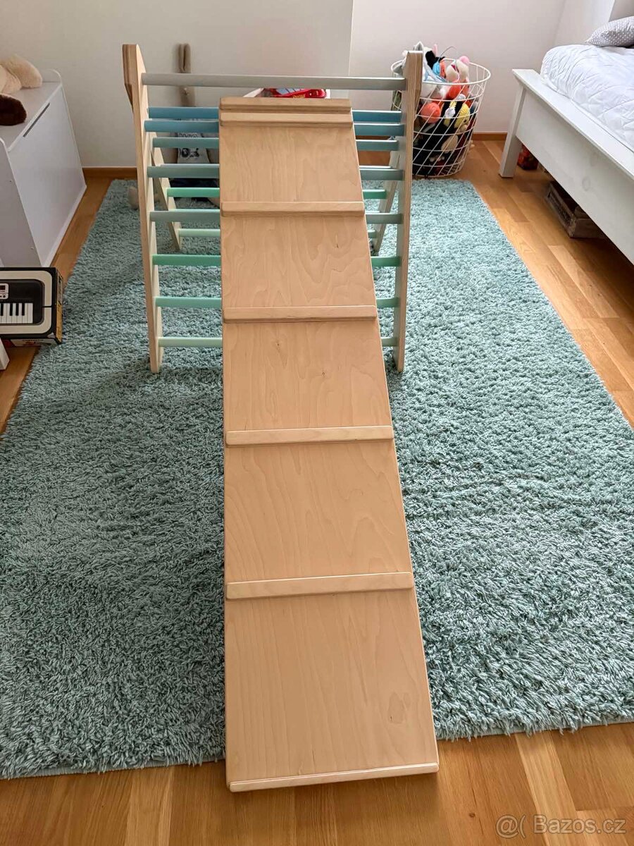 ELIS Design – Piklerův trojúhelník + oboustranná skluzavka - 2