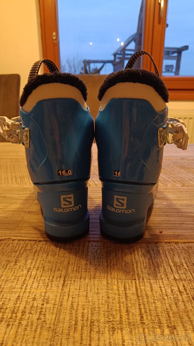 Salomon T1 dětské lyžáky velikost 16 - 2