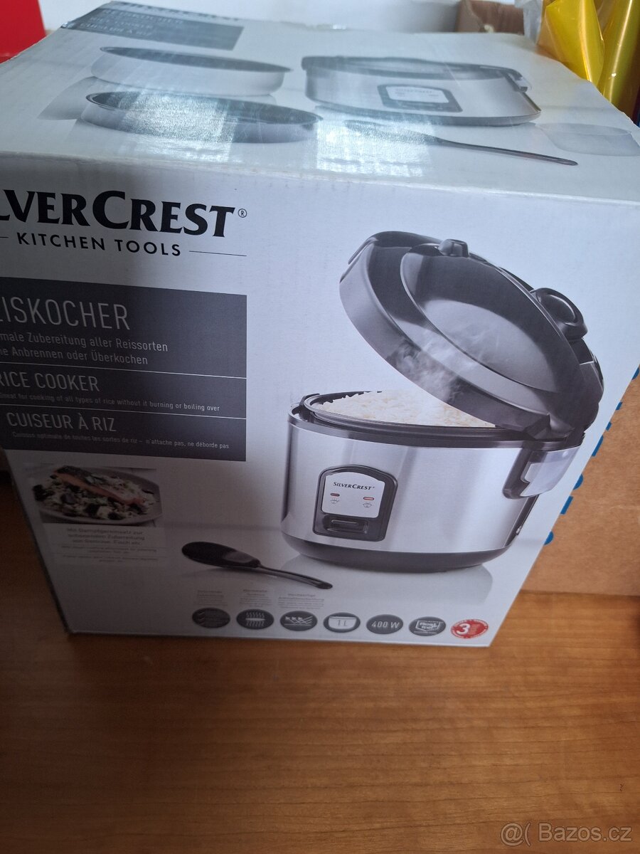 rýžovar Sivercrest nový - 2