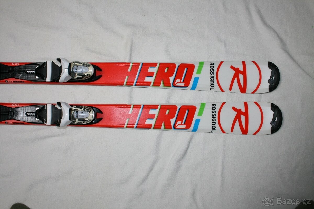 lyže Rossignol Hero 150 cm , boty Atomic - 2