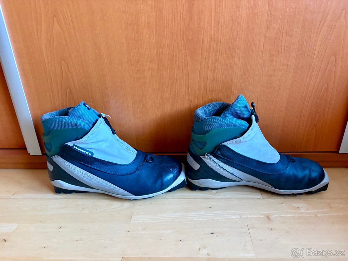 Běžkařský set lyže Sporten, hole Rex, boty Salomon vel. 40 - 2