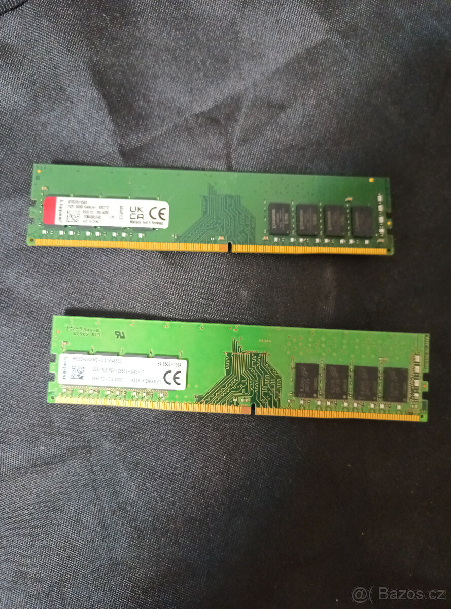 Kingston 16 gb RAM - Ne pro B550 a novější - 2