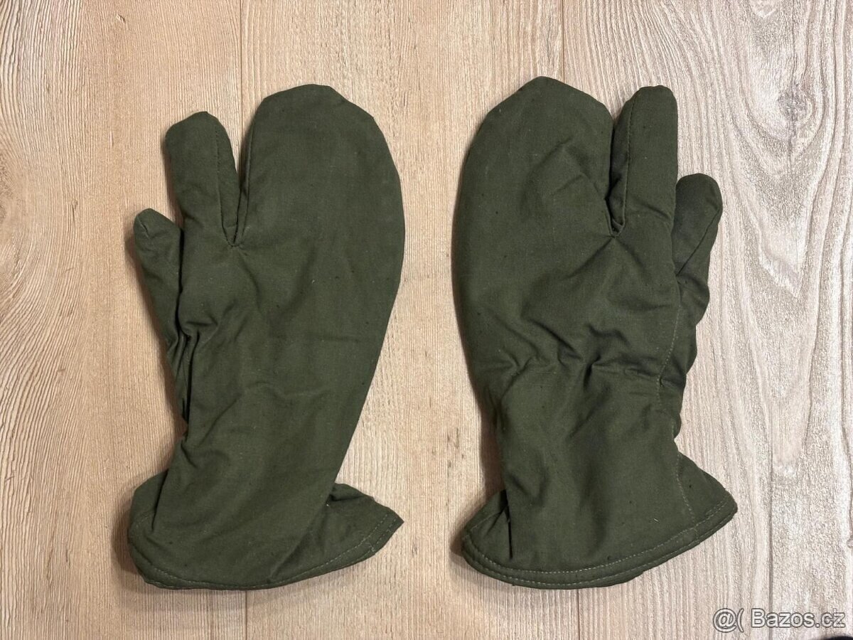 Vojenské rukavice ČSLA zimní - 2