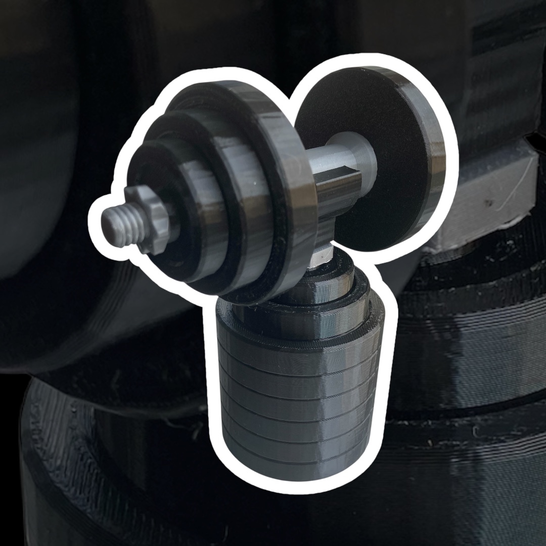 Krytka na tažné zařízení ve tvaru činky - 2