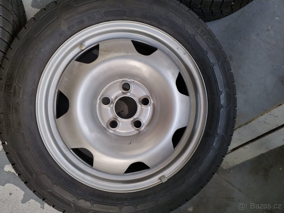 disky VW transporter T5 T6 multivan 215/60/17C zima - 2