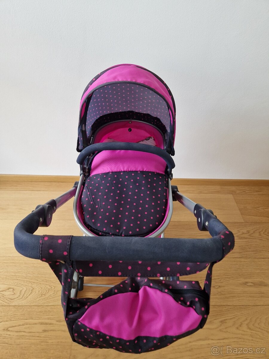 Kočárek pro panenky Bayer Chic Mika 2v1 - 2