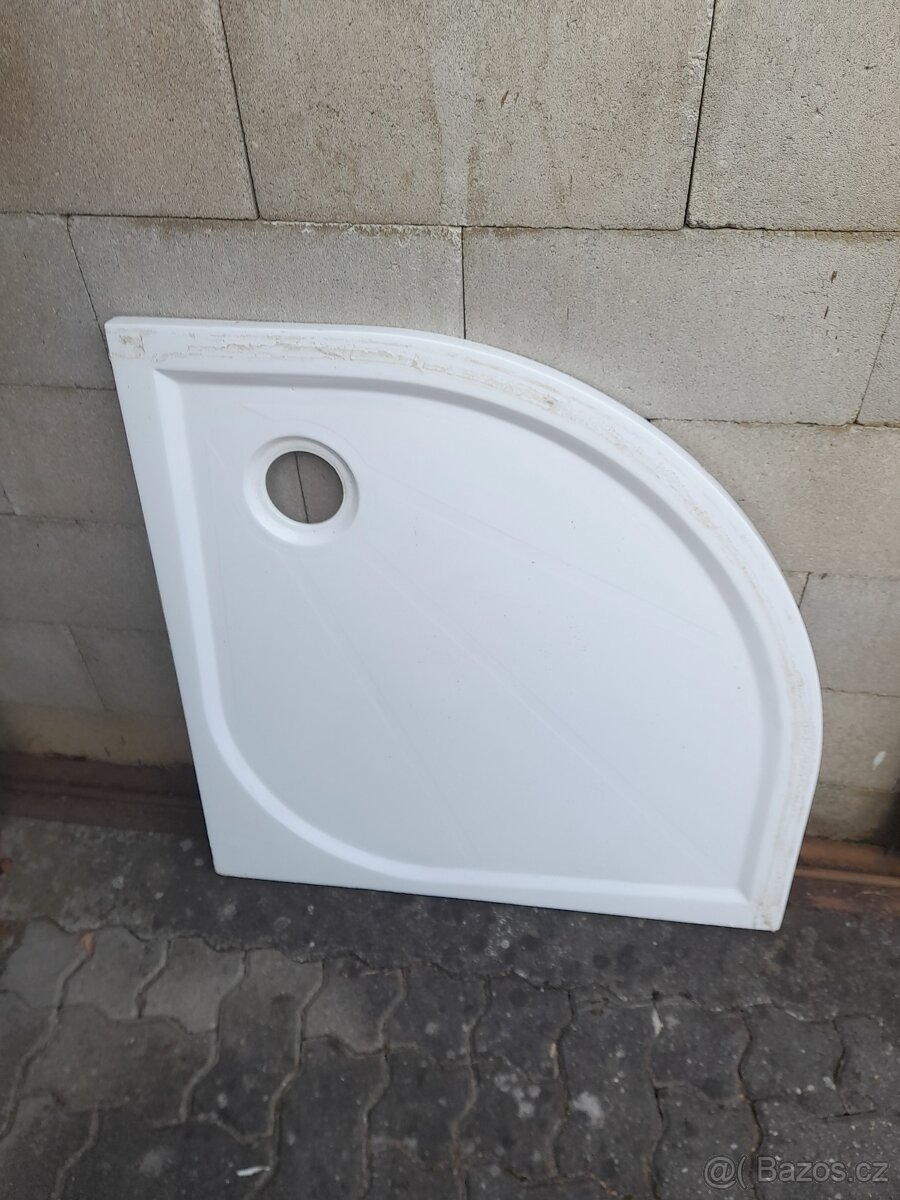sprchový kout čtvrtkruh 80x80 cm - 2