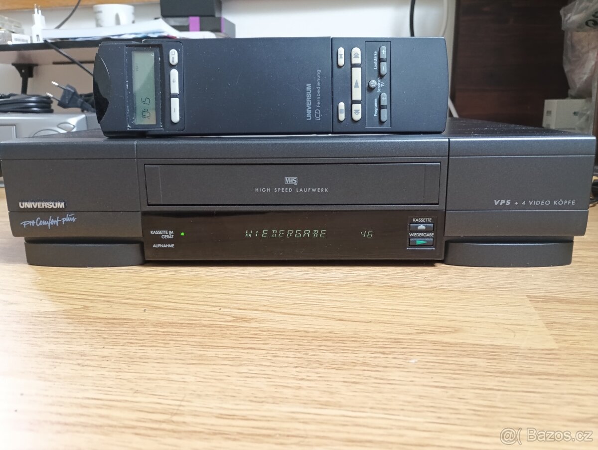 Videorekordér Universum VR 725 – TOP stav, - 2
