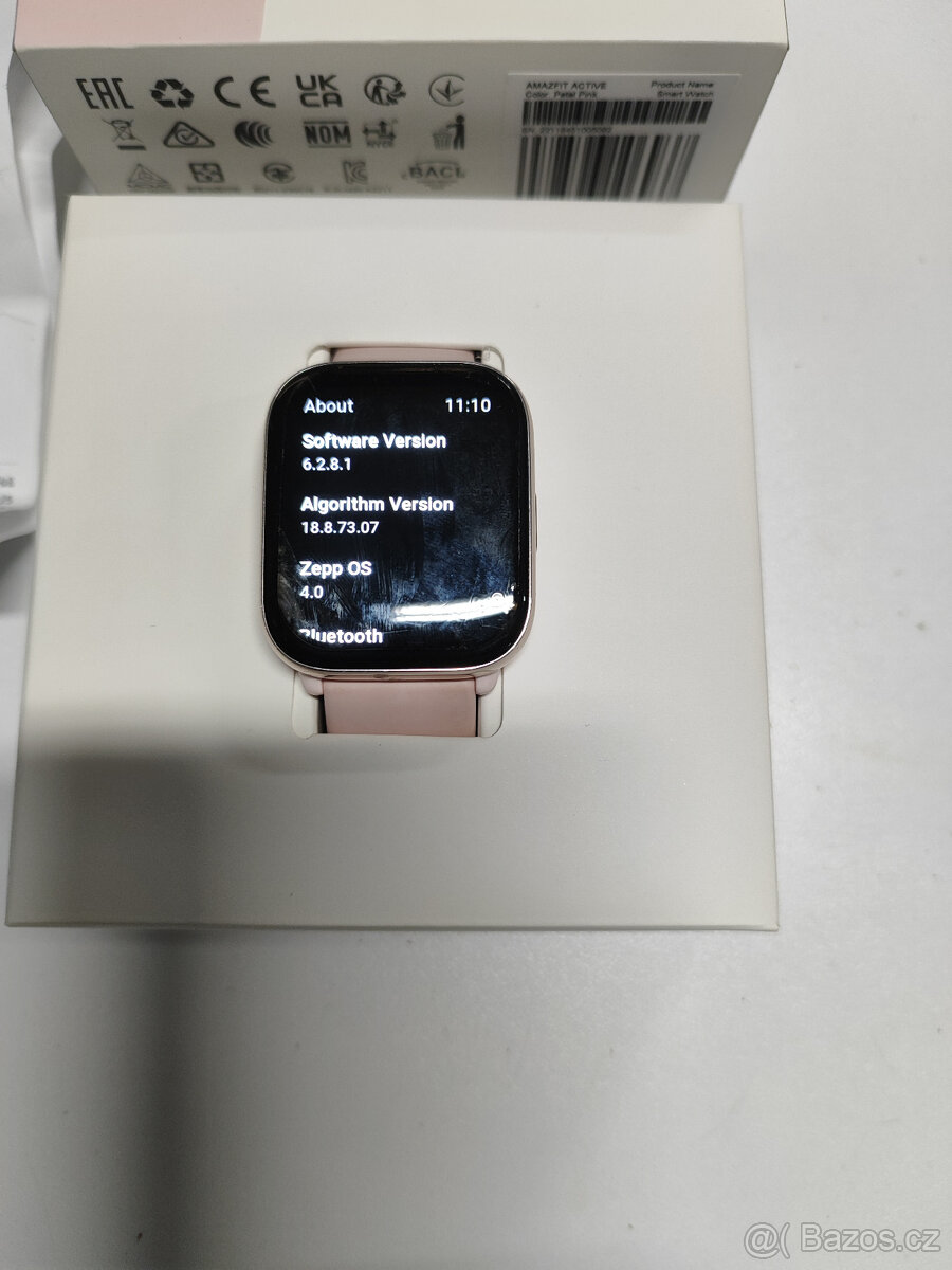 Chytré hodinky Amazfit Active / růžové - 2