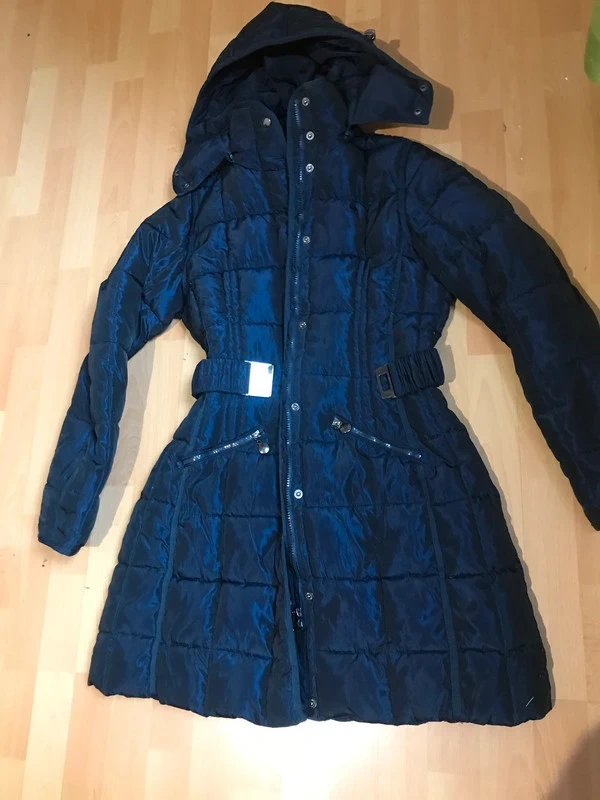 Mango perovy modrý prosivsny Kabat bunda 38 - 2