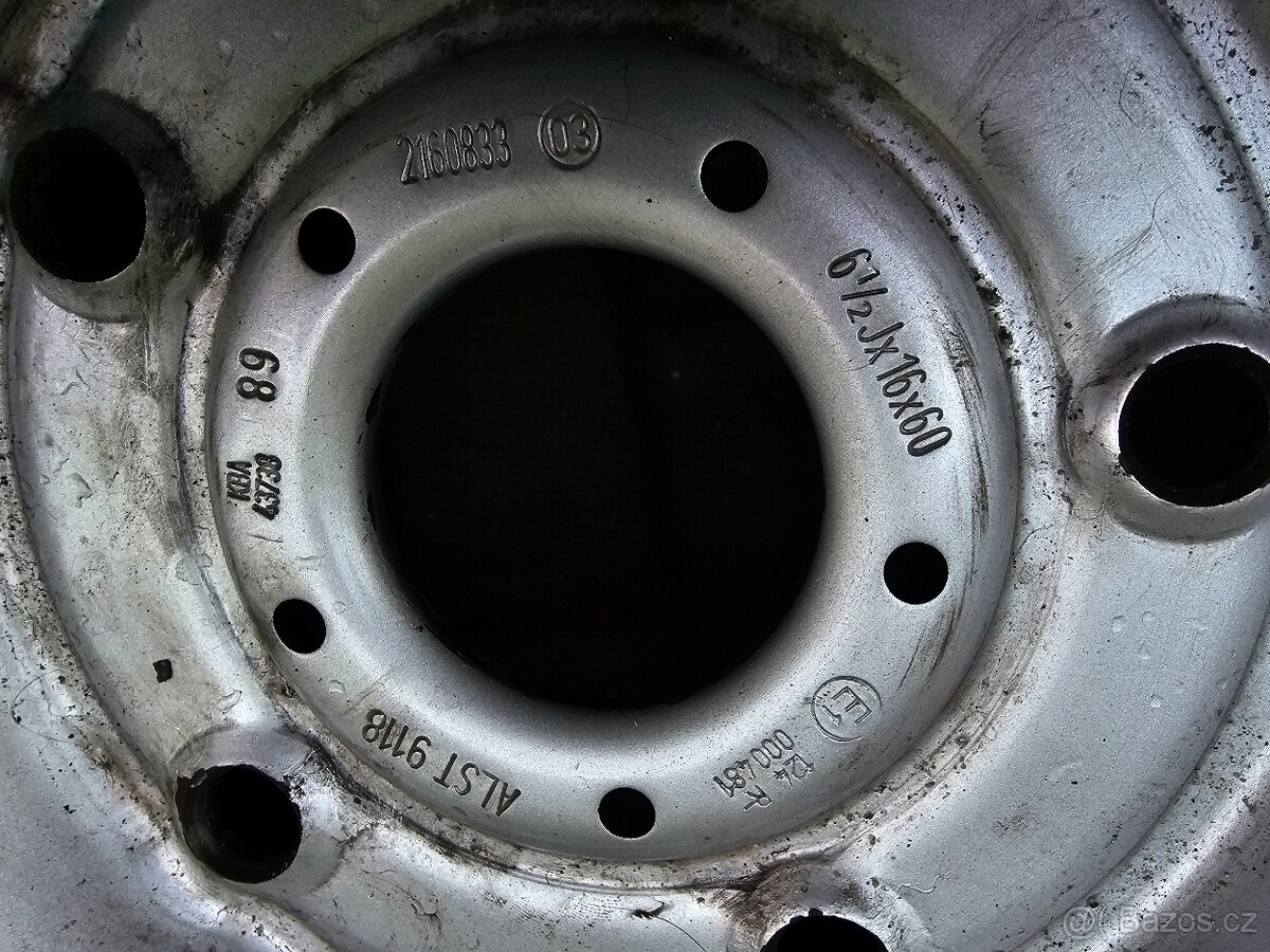 Kola disky Ford 5x160 Transit R16 6,5J - 2