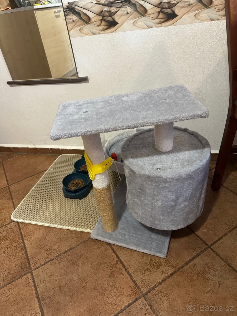 Škrabadlo a domeček pro kočku - 2