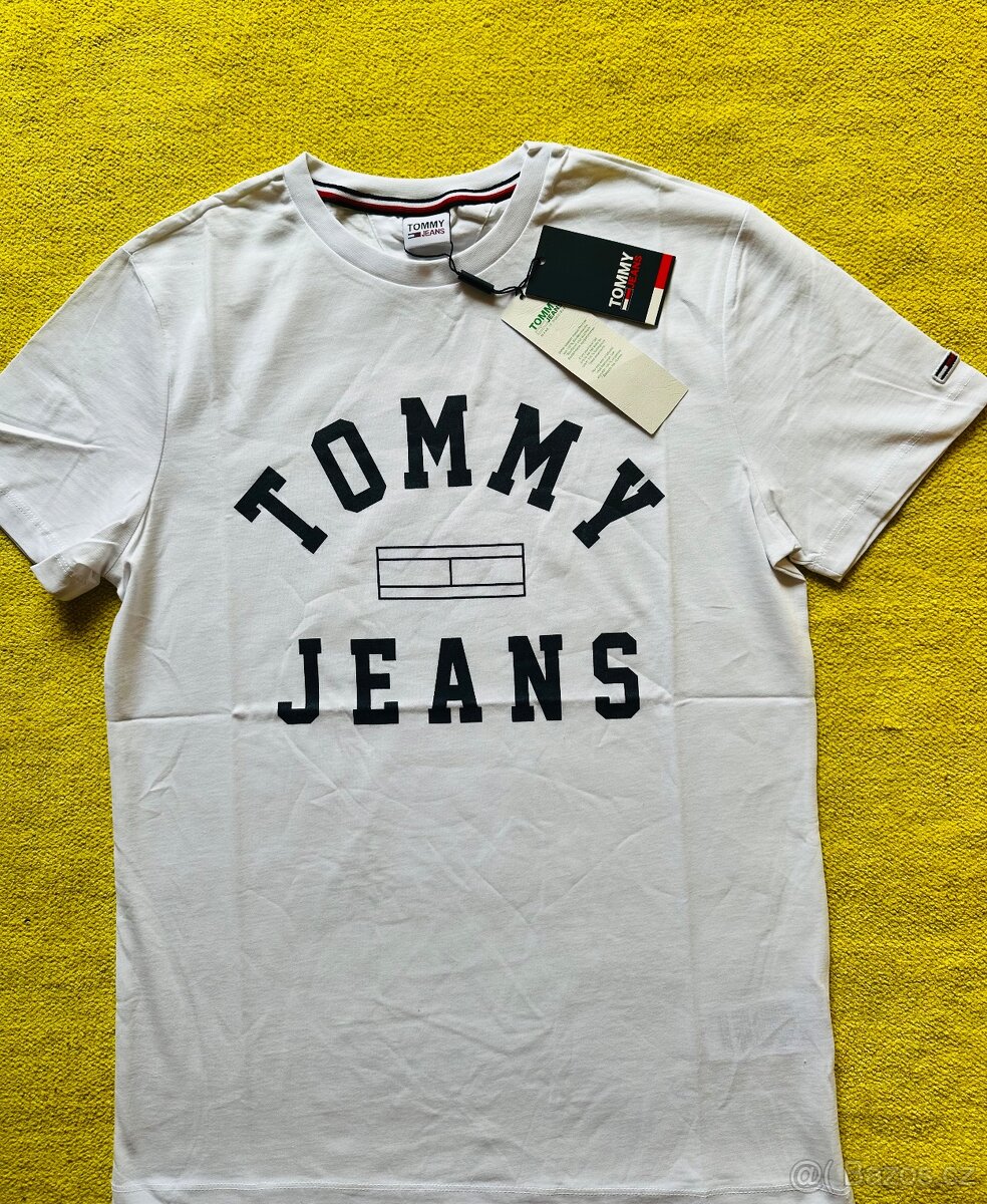 Tommy jeans bilé triko - 2