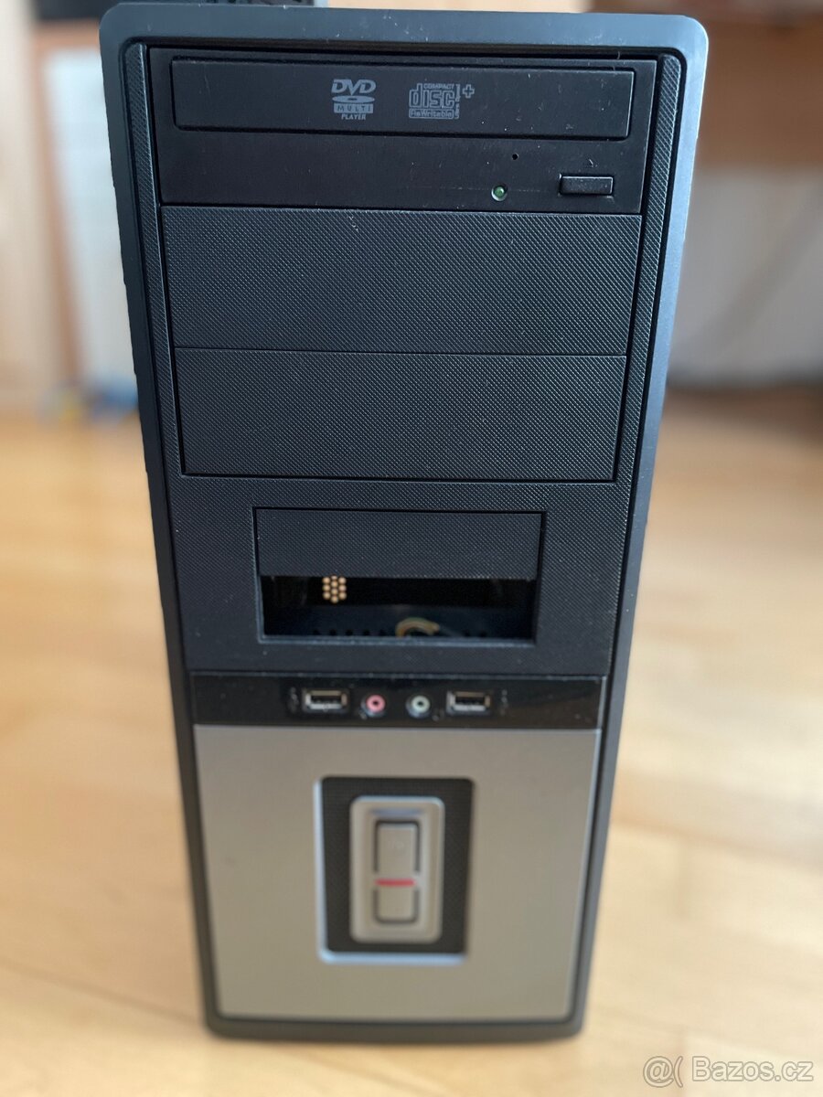 Skříň miditower se zdrojem, pěkný stav - 2