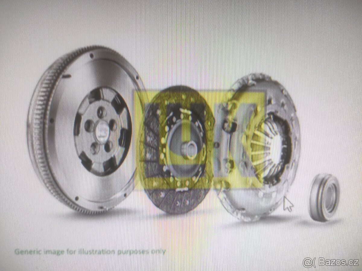 LUK SPOJKA+SETRVAČNIK OCTAVIA 2 1,977KW /NOVA/ - 2