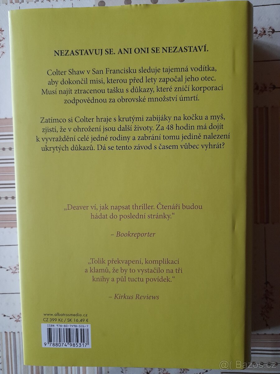 Kniha Poslední důkaz - Jeffery Deaver - 2