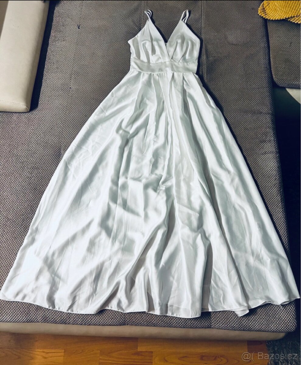 Dlouhé bílé šaty, nové - 2