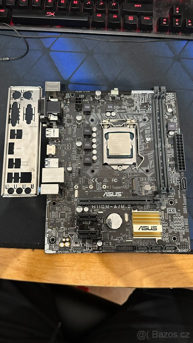 ASUS H110M-A/M.2 + i5-6600 (4C/4T) - 2