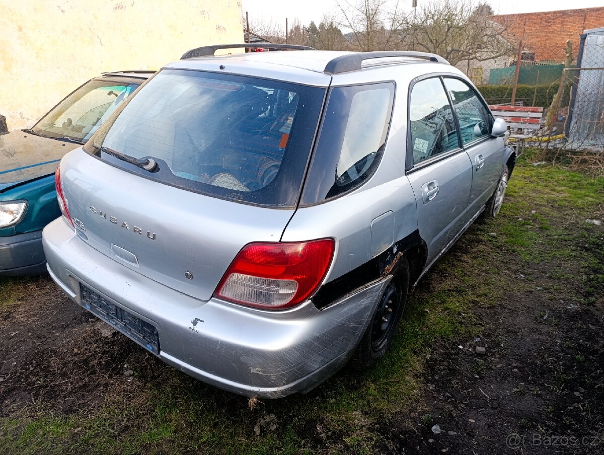 Subaru Impreza 1.6 70 kw díly - 2