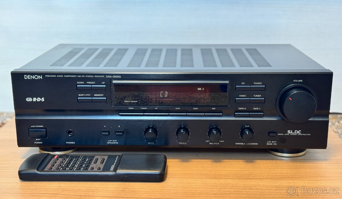 Denon DRA-565 Stereo receiver s RDS a dálkou - 2